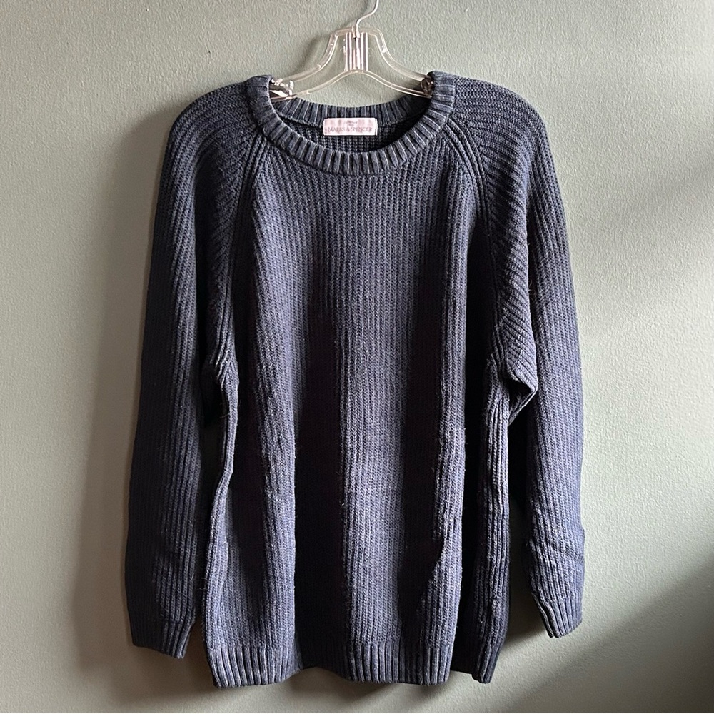 Marks & Spencer | Navy Blue Knit Sweater